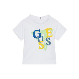 Guess Guess T-Shirt I5GI01 K8HM4 Λευκό Regular Fit