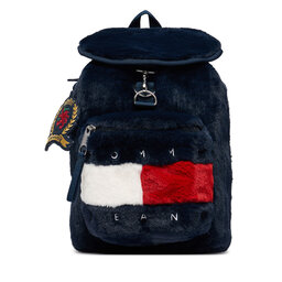 Tommy Jeans Rucksack Tommy Jeans Tjw Archive Fur Backpack AW0AW19078 Dunkelblau