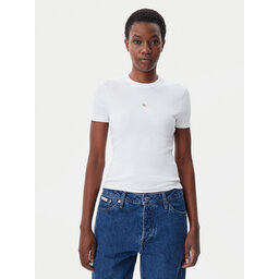 Calvin Klein Jeans Calvin Klein Jeans Marškinėliai J20J225245 Balta Slim Fit