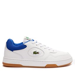 Lacoste Sneakersy Lacoste Lineset Contrasted Collar 747SMA0060 Biały