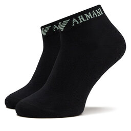 

Набір 3 пар низьких чоловічих шкарпеток Emporio Armani 300048 4R254 50620 Nero/Nero/Nero, Чорний