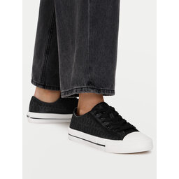 Guess Sneakers aus Stoff Guess FLTC3Y FAL12 Schwarz