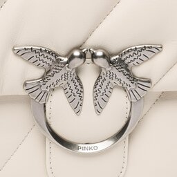 

Сумка Pinko Love Big Puff Cl. PE 23 PLTT 100037 A0F2 White Z14O, Бежевий