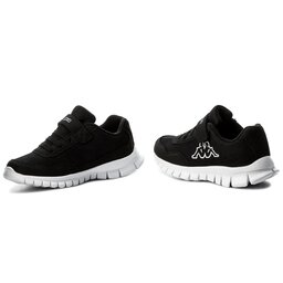 

Туфлі Kappa 260604 Black/White 1110, Чорний