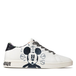 

Снікерcи Desigual Cosmic Mickey Glitter 21WSKP29 1000, Білий