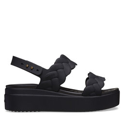 Crocs Basutės Crocs Brooklyn Woven Upper LW 209977 Juoda