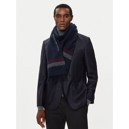 Tommy Hilfiger Šál Tommy Hilfiger Corporate AM0AM12832 Tmavomodrá