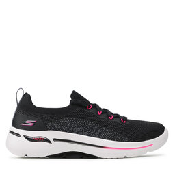 Skechers Αθλητικά Skechers Go Walk Arch Fit 124863/BKHP Μαύρο