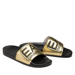 

Шльопанці EA7 Emporio Armani XCP001 XCC22 D467 Shiny Gold/Black, Золотий