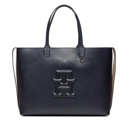 

Сумка Tommy Hilfiger Iconic Tommy Tote AW0AW15687 Space Blue DW6, Cиній