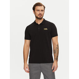 KARL LAGERFELD KARL LAGERFELD Poloshirt 745088 551235 Schwarz Regular Fit