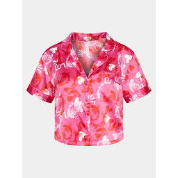 Hunkemöller Hunkemöller Pizsama felső Peppers 205076 Rózsaszín Relaxed Fit