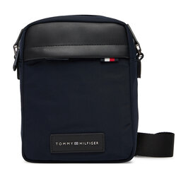 Tommy Hilfiger Somiņa Tommy Hilfiger Th Nylon Mini Reporter AM0AM13618 Tumši zils