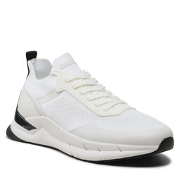 Calvin Klein Сникърси Calvin Klein Low Top Lace Up Mix HM0HM00918 White/Black 0K9