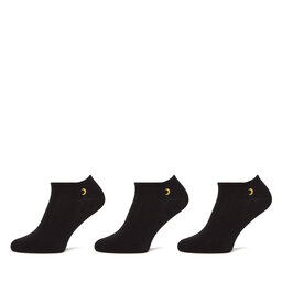 ONLY 3 pares de calcetines cortos para mujer ONLY 15338233 Negro