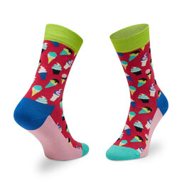 

Високі жіночі шкарпетки Happy Socks ICR01-3500 Червоний