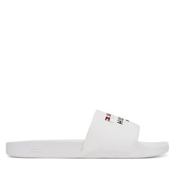 Tommy Hilfiger Şlapi Tommy Hilfiger Flags Pool Slide FM0FM05431 Alb