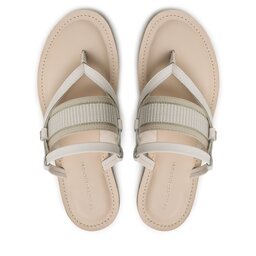 Tommy Hilfiger В'єтнамки Tommy Hilfiger Th Webbing Mule Sandal FW0FW07275 Білий
