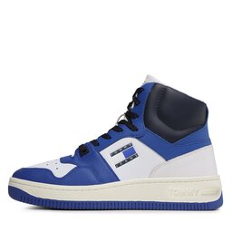 

Снікерcи Tommy Jeans Mid Cut Basket EM0EM01164 Ultra Blue C66, Голубий