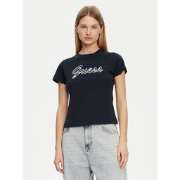 Guess Guess Camiseta V5GI02 K9RM1 Azul marino Slim Fit