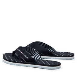 

В'єтнамки Tommy Hilfiger Th Flags Flat Beach Sandal FW0FW06429 Desert Sky DW, Cиній