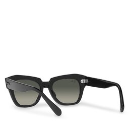 

Сонцезахисні окуляри Ray-Ban 0RB2186 901/71 Black/Grey Gradient, Чорний
