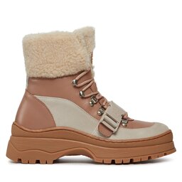 Ted Baker Polokozačky Ted Baker Mayyzi 258003 Hnědá