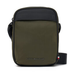 Tommy Hilfiger Τσαντάκι Tommy Hilfiger Th Repreve Mini Reporter AM0AM13185 Πράσινο