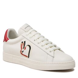 Emporio Armani Sneakersy Emporio Armani X4X565 XN752 K617 Off White/Red