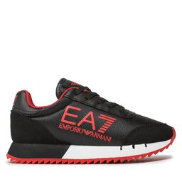 

Снікерcи EA7 Emporio Armani XSX107 XOT56 S392 Black/Racing Red, Чорний