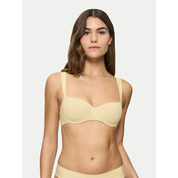 Triumph Triumph Pusiau dengta (balcony bra) liemenėlė Make-Up Illusion 10217849 Geltona