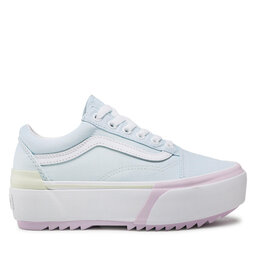 

Кросівки Vans Old Skool Stacked VN0A4U1524D1 (Pastel) Multi/True White, Голубий