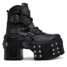 NEW ROCK Botine NEW ROCK M-TM004-C3 Negru