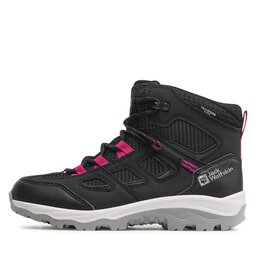 

Трекінгові черевики Jack Wolfskin Vojo Texapore Mid K 4042181 Phantom/Pink, Чорний