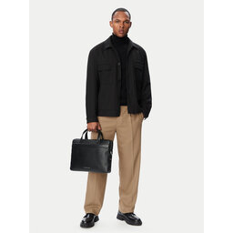 Tommy Hilfiger Laptoptasche Tommy Hilfiger Th Business Leather Computer Bag AM0AM14731 Schwarz