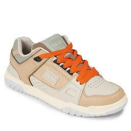 Tommy Jeans Sneakers Tommy Jeans Tjm Leather Skater Tongue EM0EM01260 Tawny Sand/Earth/Faded Willow AB0