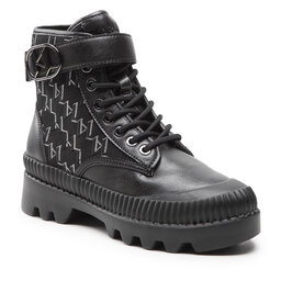 KARL LAGERFELD Botas KARL LAGERFELD KL42552 Black Vg Lthr/Txt Mono