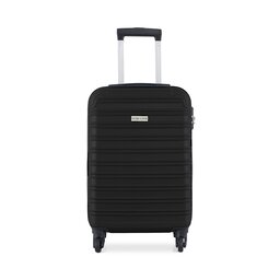 Semi Line Μικρή Σκληρή Βαλίτσα Semi Line T5636-2 Μαύρο