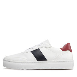 

Снікерcи Tommy Hilfiger Premium Cupsole Stripe FM0FM04284 White YBR, Білий