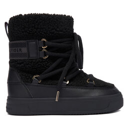 Tommy Hilfiger Μπότες Χιονιού Tommy Hilfiger Faux Shearling Snowboot FW0FW08788 Μαύρο