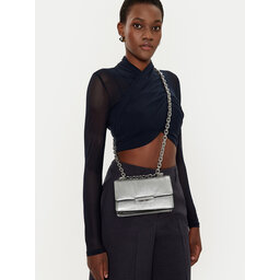 TOUS Handtasche TOUS Audree 2002203055 Silberfarben