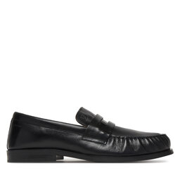 Calvin Klein Slipper Calvin Klein Ess Rubber Loafer Wr Pol Lth HM0HM02171 Schwarz