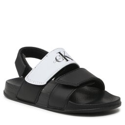 Calvin Klein Jeans Sandales Calvin Klein Jeans Velcro Sandal V1B2-80627-1172 S Black/White X001