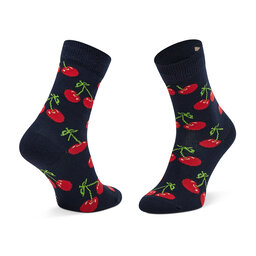 

Високі дитячі шкарпетки Happy Socks KCHE01-6501 Чорний