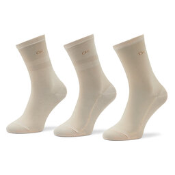 Calvin Klein 3 pár női bokazokni Calvin Klein 701219848 Beige 003