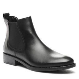 Tamaris Боти тип челси Tamaris 1-25463-41 Black Leather 003