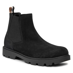 Boss Kotníková obuv s elastickým prvkem Boss Adley Cheb 50503675 10233135 01 Black 001