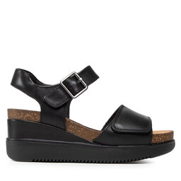 

Босоніжки Clarks Lizby Strap 261591874 Black Leather, Чорний
