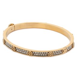 

Браслет Tory Burch 153686 Tory Gold/Crystal 783, Золотий