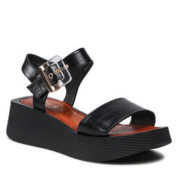 Nessi Sandaler Nessi 22186 Czarny Coco